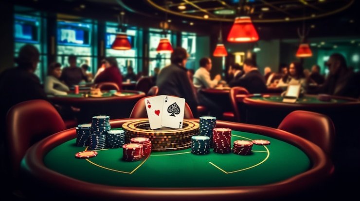 Antarmuka permainan JILI Baccarat di suletoto menampilkan area taruhan dan feed dealer langsung